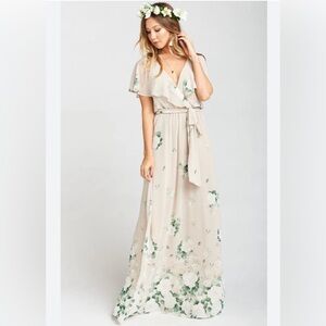 Show Me Your Mumu Audrey Bouquet Toss Floral Maxi Dress XXL